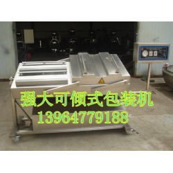 傾斜式真空包裝機，液體真空包裝機、雞湯排骨真空包裝機