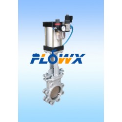 氣動快速切斷插板閥  電動粉料刀形閘閥，電動滑板閥