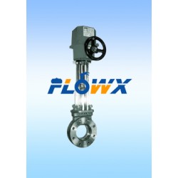 電動粉料插板閥