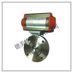 專業(yè)生產(chǎn)JB919連接氣動(dòng)真空蝶閥，溫州閥門廠家直銷