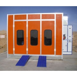 中德環(huán)保山東高溫烤漆房供貨商，高溫烤漆房供應(yīng)商