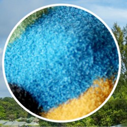 燒結(jié)彩砂什么牌子好：【廠家直銷(xiāo)】肇慶美觀的炫彩藍(lán)燒結(jié)彩砂