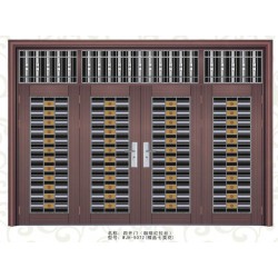 彩色不銹鋼門(mén)生產(chǎn)廠家，河南耐用的不銹鋼四開(kāi)門(mén)拉絲供應(yīng)