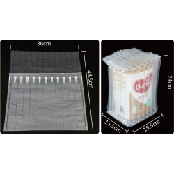 批發(fā)供應(yīng)緩沖易碎品包裝 罐裝緩沖氣體包裝氣囊袋 緩沖氣柱袋