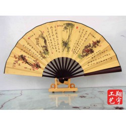 扇子定制，折扇生產(chǎn)廠家，供應(yīng)絹布扇子廠家