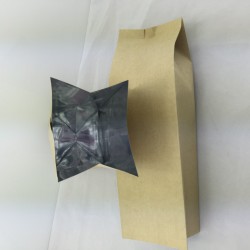 半磅咖啡袋，牛皮紙防潮袋，中封茶葉包裝袋