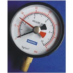 雙指針壓力表，記憶性壓力表