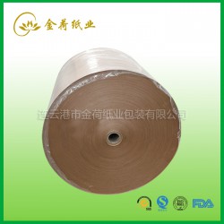 生產(chǎn)進(jìn)口牛卡淋膜紙，不滲水的牛皮紙杯紙