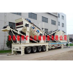 山西移動破碎站——專業(yè)可靠的移動破碎站，駿翔礦山機械傾力推*