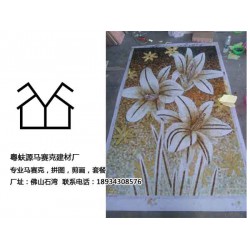 江蘇陶瓷馬賽克——哪兒有賣價格適中的粵蚨源百合花馬賽克