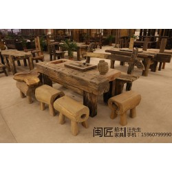 卓越的古船木家具廠家在廣東，廠家批發(fā)古船木家具