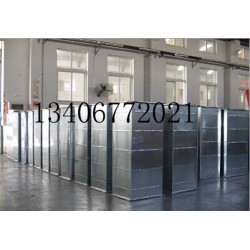 銘源空調(diào)設(shè)備廠專業(yè)制作安裝鍍鋅板通風(fēng)排煙管道，共板法蘭風(fēng)管
