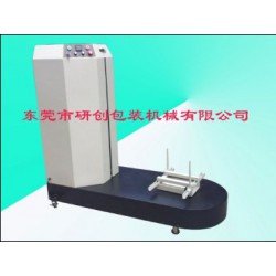 行李薄膜裹包機(jī) 深圳棧板纏繞機(jī) 惠州市惠東雙工位鋼帶纏繞機(jī)廠