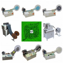 熱切機(jī)切帶機(jī)生產(chǎn)廠家全自動(dòng)電腦切帶機(jī)織帶熱切機(jī)東莞（左?。┬至S傅