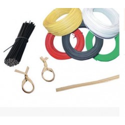 供應(yīng)優(yōu)質(zhì)綁扎絲 黑色扎線、白色扎線、彩色扎線