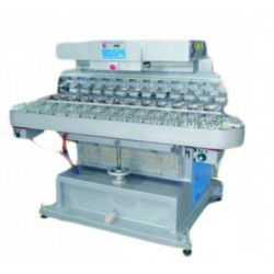 專業(yè)特別定制十二色氣動(dòng)轉(zhuǎn)盤(pán)移印機(jī)