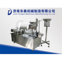 口服液灌裝機(jī)灌裝軋蓋兩不誤，簡(jiǎn)直好用到爆