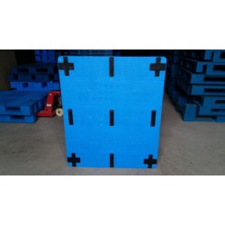 聚乙烯川字平板塑料托盤(pán)韻程山西迎澤廠家直銷(xiāo)