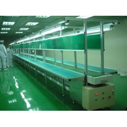 供應包裝生產(chǎn)線工作臺皮帶輸送機