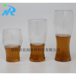 供應(yīng)環(huán)保無(wú)公害塑料酒杯，PET塑料啤酒杯