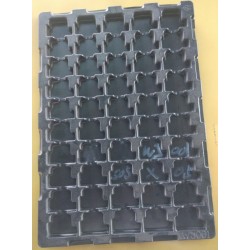 無(wú)錫廠家供應(yīng)江浙滬皖吸塑包裝黑色PS材質(zhì)電子元器件吸塑盒