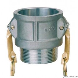 鋁合金母頭快速接頭，母頭外絲快速接頭，拉環(huán)快速接頭