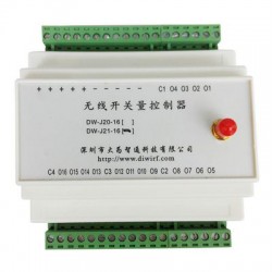 廠家供應(yīng)無線16路開關(guān)量輸出DW-J21-16高達(dá)1kw負(fù)載