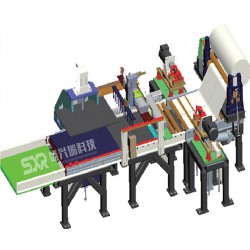 自動(dòng)剪裁壓合點(diǎn)膠生產(chǎn)線