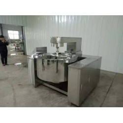 火鍋底料混合炒制行星鍋