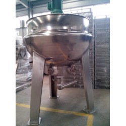 可傾式電加熱導熱油夾層鍋