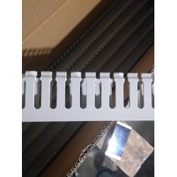 優(yōu)**價(jià)PVC開(kāi)口線(xiàn)槽_PVC塑料線(xiàn)槽_灰色阻燃線(xiàn)槽