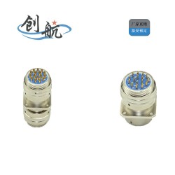 防爆航空插頭Y50X-2016穿墻座電連接器_泰興創航