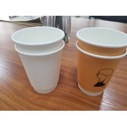 供應出口定制logo一次性紙杯