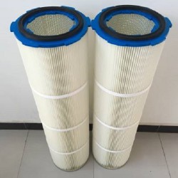 聚酯纖維抗靜電除塵濾筒
