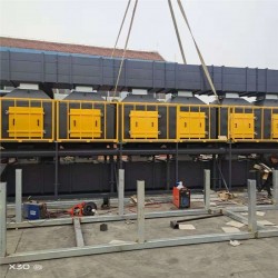 遼寧沈陽(yáng)營(yíng)口老邊車間廠房除塵降溫廢氣環(huán)保催化燃燒凈化設(shè)計(jì)安裝