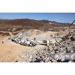 時產(chǎn)300噸移動碎石制砂一體機，不買要后悔T31