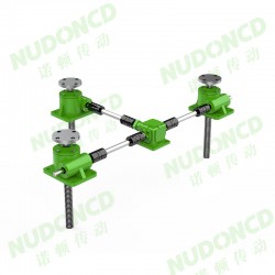 SWL絲桿升降機(jī)蝸輪蝸桿立式法蘭銅螺母電動手搖動