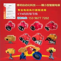 精小型防爆無源型電動(dòng)執(zhí)行器BYS-EX80P閥門電裝