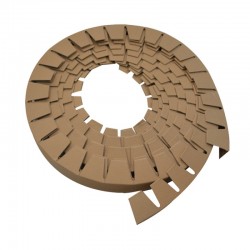 山東加厚防破牛皮紙護(hù)角條 裝修紙護(hù)角 加硬紙護(hù)角