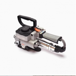 武漢B19/B25塑鋼帶免扣打包機免分帶收緊熱熔氣動打包機