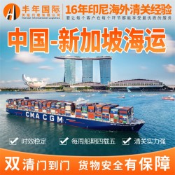 中國(guó)到新加坡海運(yùn)集裝箱價(jià)格 雙清到門(mén)專(zhuān)線貨代