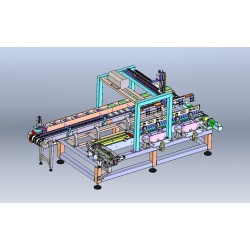 柔性多列雙單元匣倉理料裝載單元