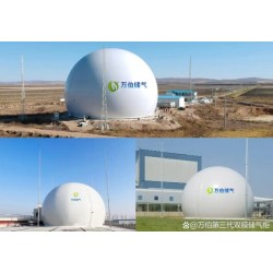 大白球雙膜儲(chǔ)氣柜WD68S